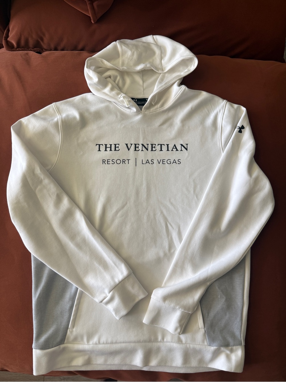 Under Armour The Venetian Resort Las Vegas Hoodie White Medium